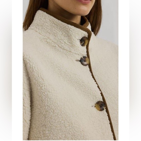 Ralph Lauren Sherpa jacket size M, new with tags! - Picture 5 of 16